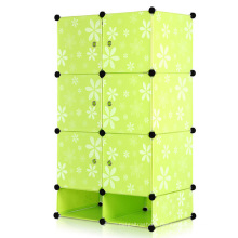 3 Colors Available Plastic DIY Storage Wardrobe Cabinets (ZH0011)